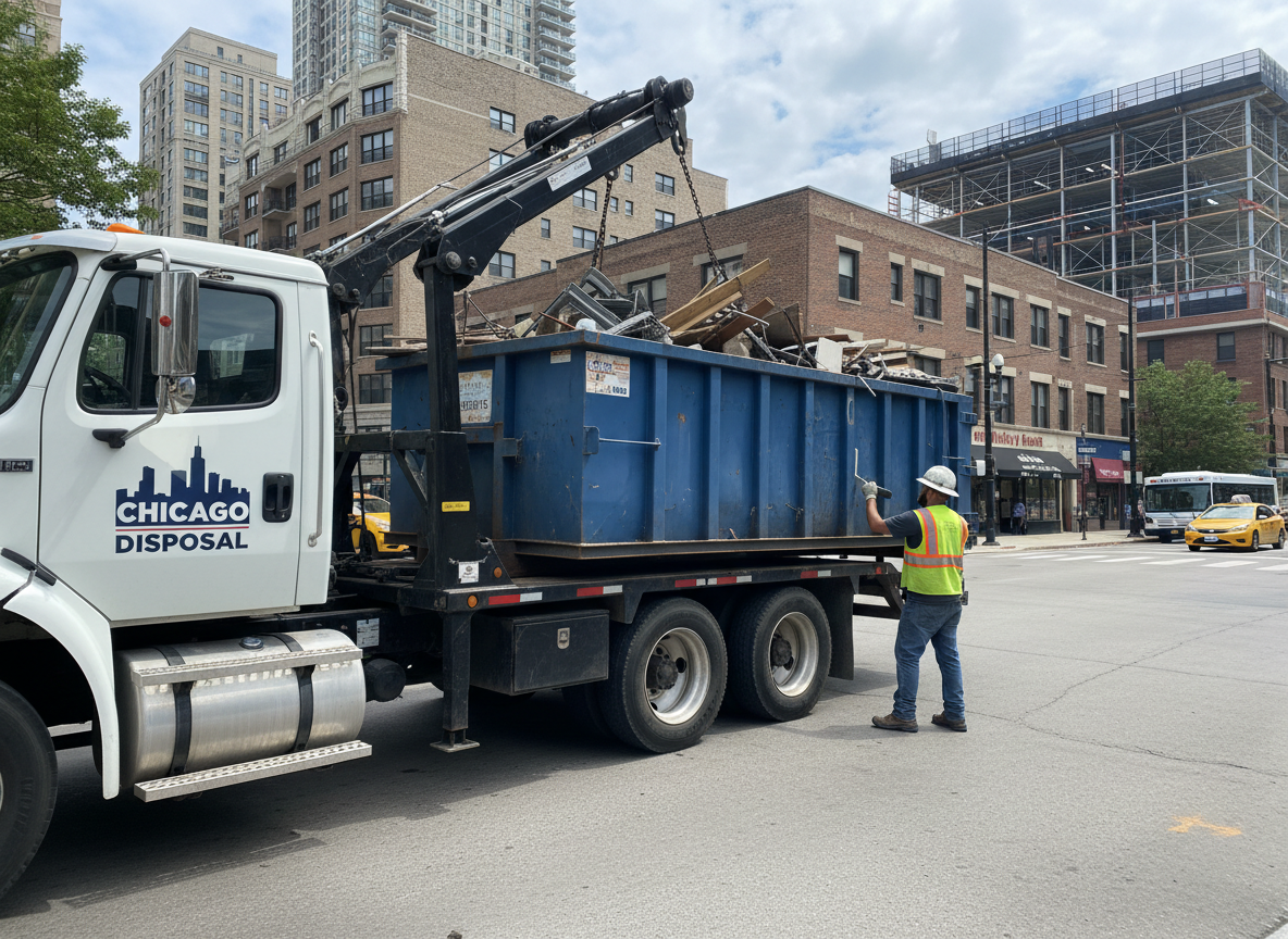 Dumpster Rental  by Sleek Dumpster Rental Chicago in Chicago, IL